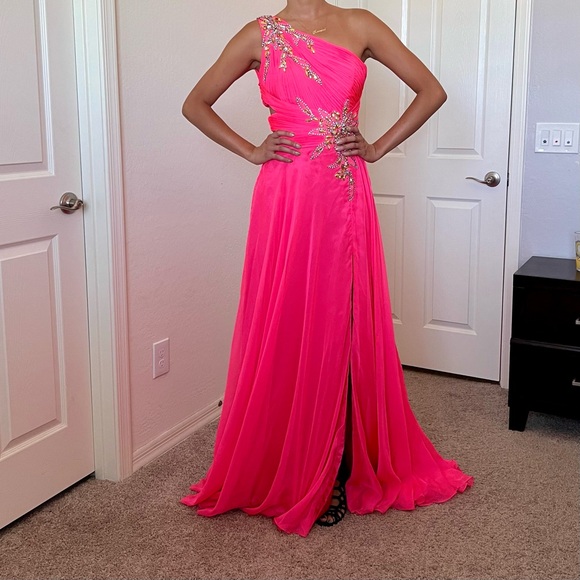 CASSANDRA STONE BY MAC DUGGAL OFF Shoulder Dress - Picture 7 of 16